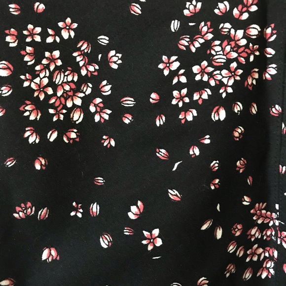 NWT Loft Ponte Flip Skirt Black Elastic Waist - Picture 4 of 5